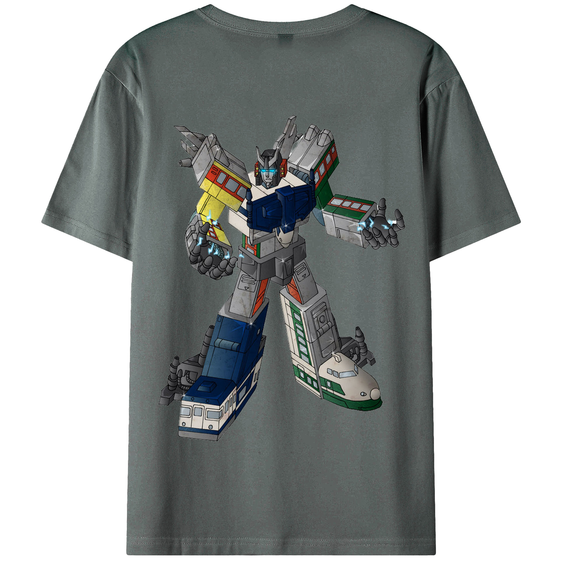 （画像用）  綿100％半袖Tシャツ（背面プリント）